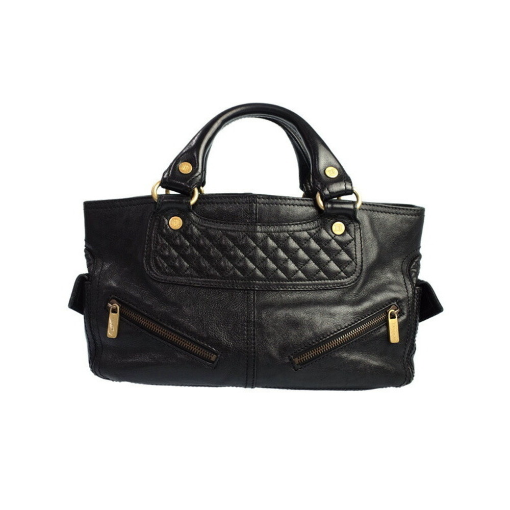 Celine Boogie Leather Shoulder Bag Handbag